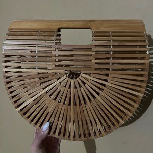 Bamboo purse (Cult Gaia dupe)